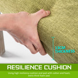 NNEDSZ French Provincial Dining Chair Oak Leg AMOUR GREEN