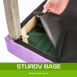 NNEDSZ 4X French Provincial Dining Chair Oak Leg AMOUR VIOLET