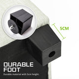 NNEDSZ Storage Ottoman Stool 102cm Fabric LIGHT GREEN