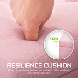 NNEDSZ Storage Ottoman Stool 102cm Fabric PINK