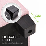 NNEDSZ Storage Ottoman Stool 102cm Fabric PINK