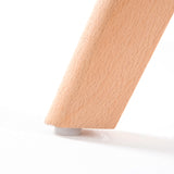 NNEDSZ 4X Retro Dining Cafe Chair Padded Seat GREY