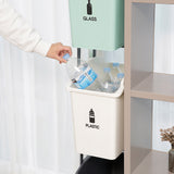 NNEDSZ 2 Set Stackable Multipurpose Laundry Basket Ivory