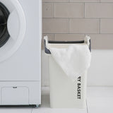NNEDSZ 2 Set Stackable Multipurpose Laundry Basket Ivory