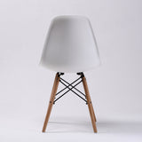 NNEDSZ 2X Retro Dining Cafe Chair DSW WHITE