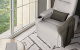 Home Recliner Chair - PU Leather Sofa Lounge Armchair DAKOTA GREY