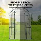 NNEDSZ Home Ready Garden Greenhouse Shed PVC Cover Only Apex 190cm