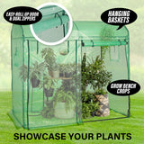 NNEDSZ Garden Greenhouse Shed PE Cover Only 200cm Dome