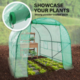 NNEDSZ Garden Greenhouse Shed PE Cover Only 300cm Dome Tunnel