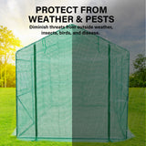 NNEDSZ Garden Greenhouse Shed PE Cover Only 350m Apex
