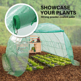 NNEDSZ Garden Greenhouse Shed PE Cover Only 400cm Dome Tunnel