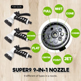 NNEDSZ Garden Water Hose Retractable Rewind Reel Wall Mounted 20M
