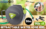 NNEDSZ Garden Water Hose Retractable Rewind Reel Wall Mounted 30M