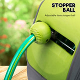 NNEDSZ Garden Water Hose Retractable Rewind Reel Wall Mounted 30M
