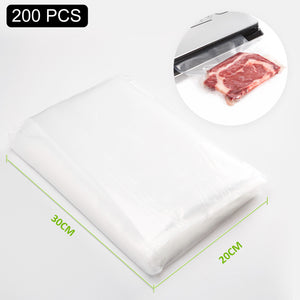 NNEDSZ 200X Vacuum Food Sealer Pre-Cut Bags 20cm x 30cm