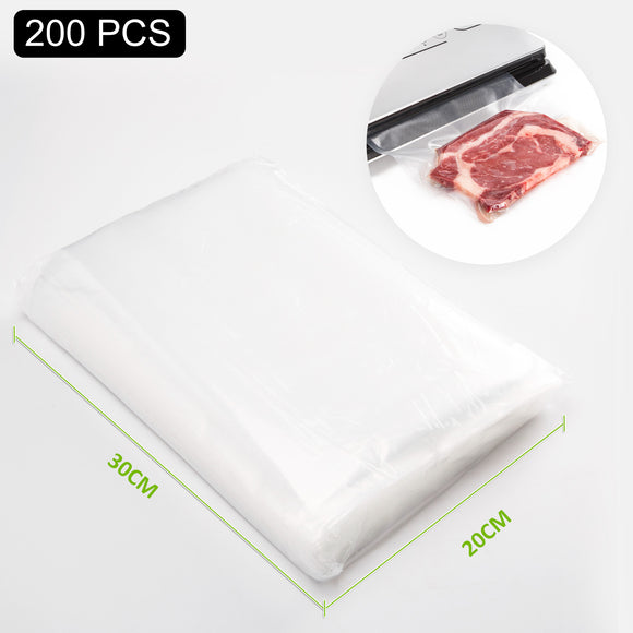 NNEDSZ 200X Vacuum Food Sealer Pre-Cut Bags 20cm x 30cm