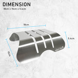 NNEDSZ Stainless Steel Chopping Cutting Board Holder Stand Rack