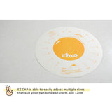 NNEDSZ 200X Paper Lid for Frypan Disposable Cooking Pan Cap Oli Splash Protection