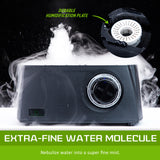 NNEDSZ Air Humidifier Ultrasonic Cool Diffuser 6L BLACK