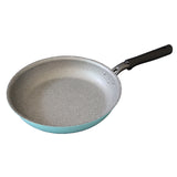 NNEDSZ Fanjini Stone Frypan Frying Pan 28cm Non-Stick Induction Ceramic Round PURE SKY BLUE