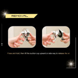 NNEDSZ Hair Dryer Brush Comb Holder Removable Suction WHITE