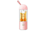 NNEDSZ Sansai Portable Blender USB Rechargeable 400ML PINK