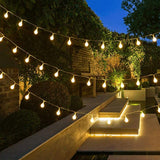 NNEDSZ Festoon String Lights 20 Bulbs 23M Fairy LED Waterproof Outdoor Christmas Party