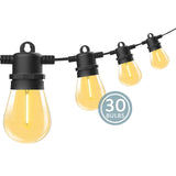 NNEDSZ Festoon String Lights 30 Bulbs 32M Fairy LED Waterproof Outdoor Christmas Party
