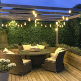 NNEDSZ Festoon String Lights 30 Bulbs 32M Fairy LED Waterproof Outdoor Christmas Party