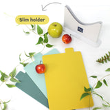 NNEDSZ Index Cutting Board Set 3P with a Holder Kitchen Stand Fish Chopping Board