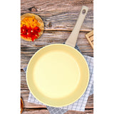 NNEDSZ Giorno Felice IH Frypan 28cm Ceramic Non-Stick Frying Pan Induction