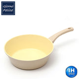 NNEDSZ Giorno Felice IH Wok Pan 28cm Ceramic Non-Stick Stir Frypan Induction