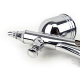 NNEDSZ Air Brush Spray Gun Dual Action Mirco Air Control Kit 0.2mm