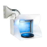 NNEDSZ Portable Exhaust Fan Air Brush SpBooth with LED