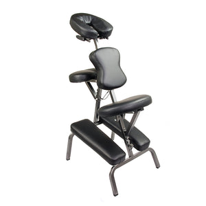 NNEDSZ Aluminium Portable Beauty Massage Foldable Chair Table BLACK