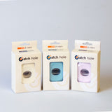 NNEDSZ 4X Door Stopper Wall Mount Door Stop Adhesive Catch Hole Advanced BEIGE