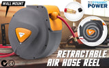 NNEDSZ Automotive Air Hose Retractable Reel Wall Mounted 10m