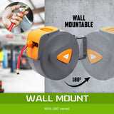 NNEDSZ Automotive Air Hose Retractable Reel Wall Mounted 10m