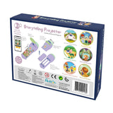 NNEDSZ Storytelling Torch Projector 6 Stories Gift Set - Audio Kids Learning STEM Toy