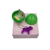 NNEDSZ 40X Geometric Translucent Dog Toy Capsules 50mm Collectible Gacha in Display Box