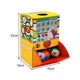 NNEDSZ 40X Geometric Translucent Dog Toy Capsules 50mm Collectible Gacha in Display Box