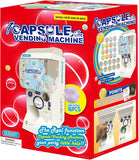 NNEDSZ Gachapon Capsule Toy Vending Machine Lite Mini Collectible Gacha Dispenser Stackable WHITE