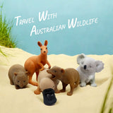 NNEDSZ Stretchy Squishy Australian Wildlife Gift Set - Sensory Stimulation Animal Toys