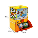 NNEDSZ 40X Kenisy Sparkling Glitter Duck Capsules 50mm Collectible Gacha in Display Box