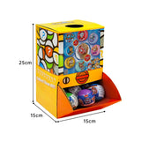 NNEDSZ 40X Kenisy Paw Patrol Squishy Toy Capsules 50mm Collectible Gacha in Display Box