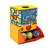 NNEDSZ 40X Paw Patrol Weebles Dog Toy Capsules 50mm Collectible Gacha in Display Box