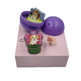 NNEDSZ 40X Puppy Club The Best Home Toy Capsules 50mm Collectible Gacha in Display Box