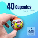 NNEDSZ 40X Puppy Club The Best Home Toy Capsules 50mm Collectible Gacha in Display Box