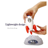 NNEDSZ Rocket Projector Night Light Kids STEM Toy - Outer Space Planet