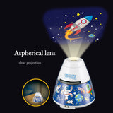 NNEDSZ Space Capsule Projector Night Light Kids STEM Toy - Space Planet